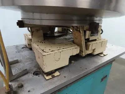 Haumiller Engineering 24" Stainless Vibratory Bowl Parts Feeder On A Stand 110v