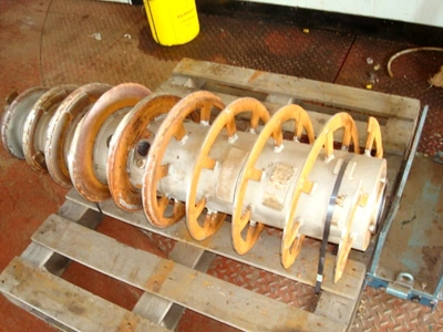 (4) Sharples PM-35,000 Super-D-Canter centrifuges, 316SS.