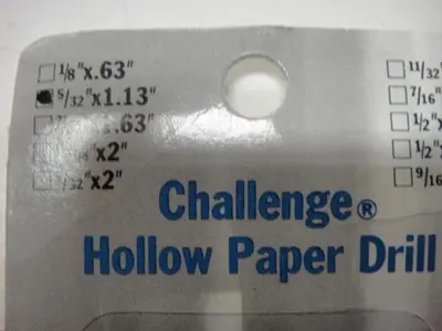 Challenge 5/32" x 1.13" Hollow Drill Bit