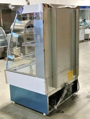 171-0028 40” Open Air Curtain Self Contained Refrigerated Cooler Merchandiser