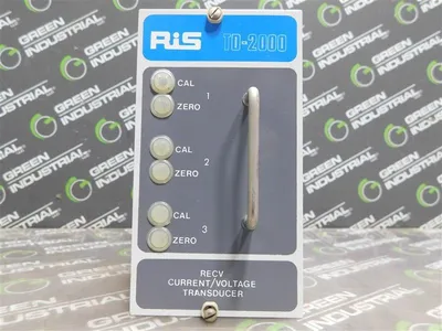 RiS TD-2000 RECV Current/Voltage Transducer Module RECV-01-XA with Socket Used