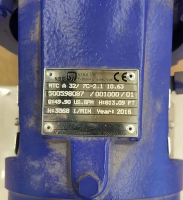 NEW KSB MTC A 32/ 7C-2.1 10.63