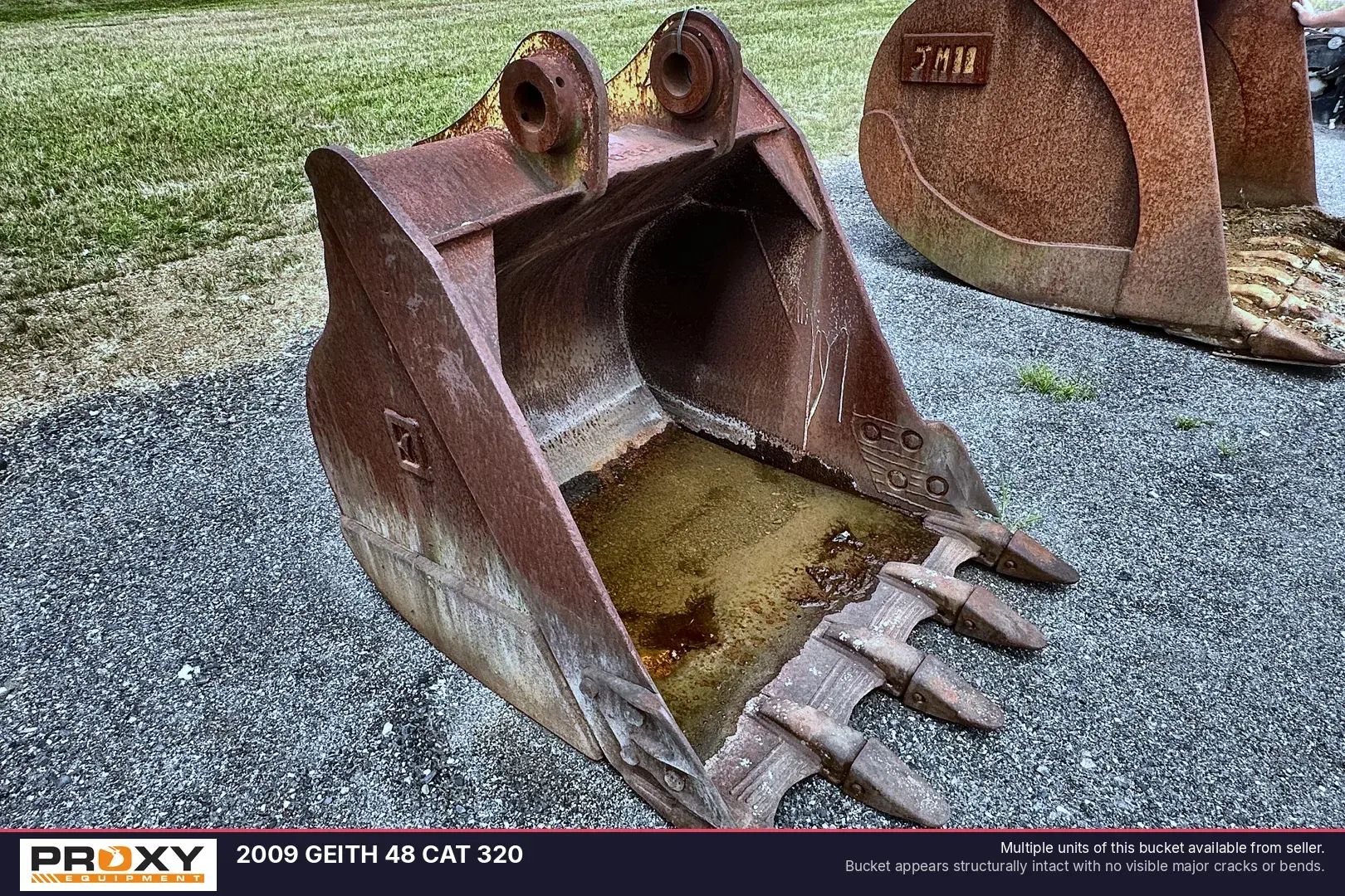 Used 2009 GEITH 48 CAT 320 Multipurpose Buckets Pennsylvania US | Proxy Equipment #1385088