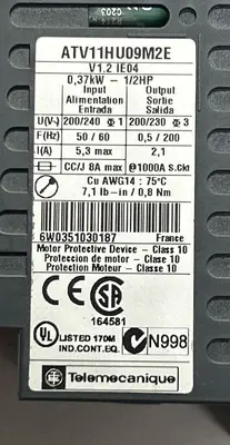 USED TELEMECANIQUE ATV11HU09M2E
