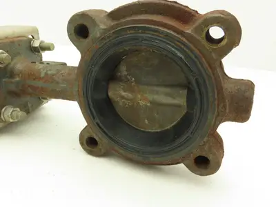 Marwin UT1DA Pneumatic Actuator 3" Lug Butterfly Valve Stainless Disc