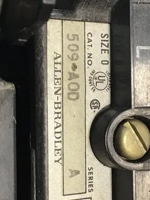 USED ALLEN BRADLEY 509-AOD SER A