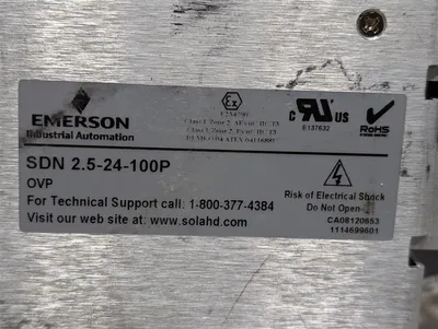SOLA SDN 2.5-24-100P Power Supply Module 24VDC 2.5A Used