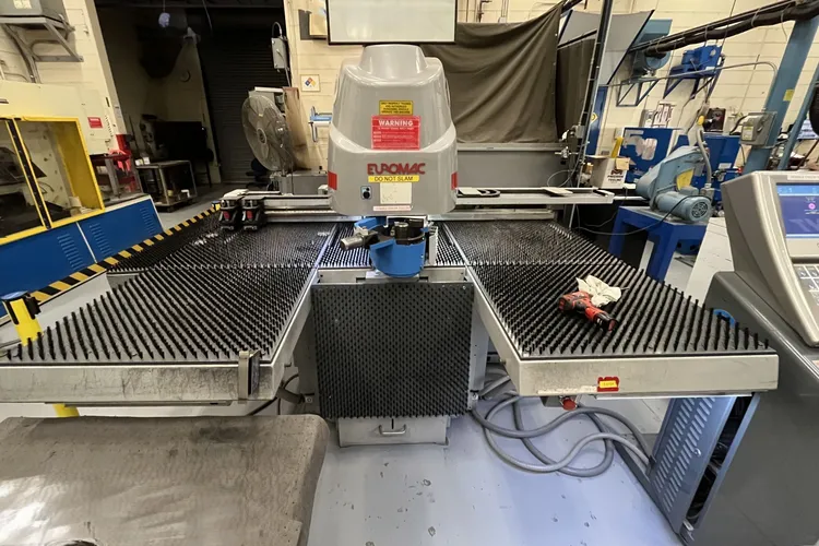 Used 2013 EUROMAC ZXR1000/30-1250 Single Station Punches Arizona US | Midstate Machinery #183828