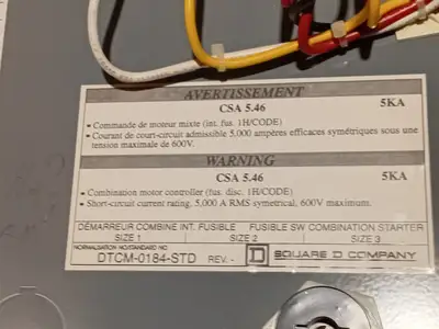 USED SQUARE D 8536SBO2V02S