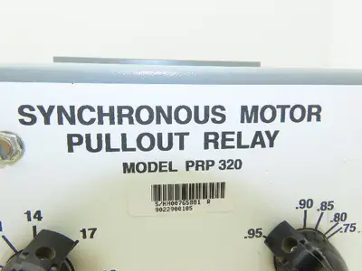 Basler PRP320 Electric Synchronous Motor Pull-out Relay 120/208/240/480V 6VA