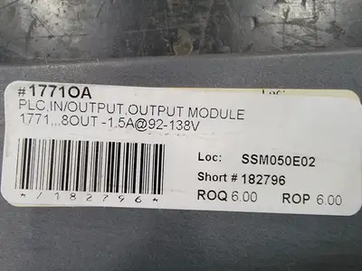 USED ALLEN-BRADLEY 1771-0A