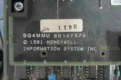 HONEYWELL 60147679-002 PC BOARD WITH 60144780-001