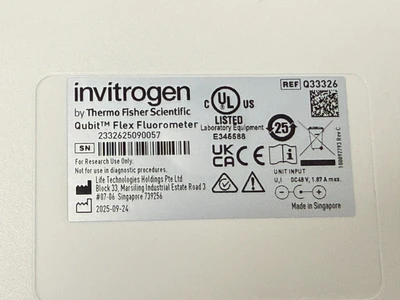 Used Invitrogen / Thermo Fisher Scientific Q33326 Spectrophotometer (UV-Vis, Fluor) Missouri US | BioLabTek #1366017
