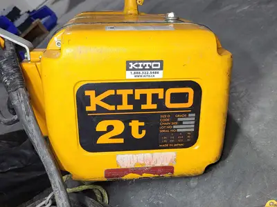 Used KITO SER020L Material Handling (misc) British Columbia CA | Lenmark #1426280