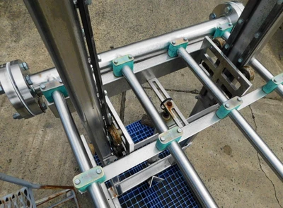 USED FILLING MANIFOLD FOUR STATION