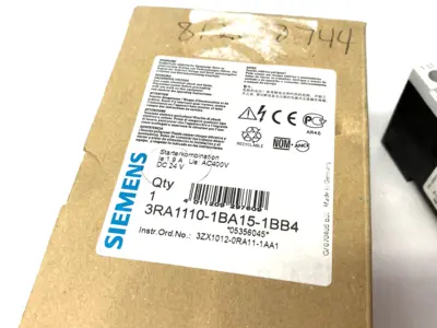 New | in-Stock Siemens Load Feeder, fuseless, Direct-on-line Starting 1.4-2A Motor Control Parts Michigan US | Maverick Industrial Sales #1391294
