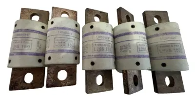 NEW LOT OF 5 LITTELFUSE L25S-150 SEMICONDUCTOR FUSES L25S150