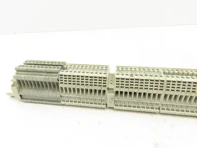 Terminal Block DIN Rail 600V 20A 22-12AWG Lot of 123