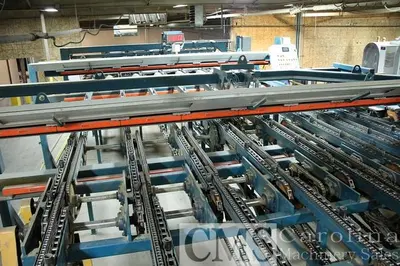 USED LICO 5-SAW RIP SYSTEM WITH SCANNING