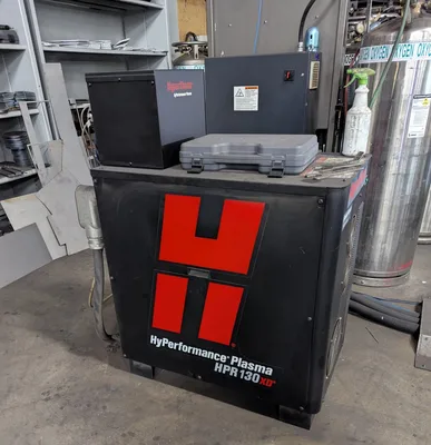 Multicam 3000 Plasma Table 5′ X 20′ w/ Gantry and Hypertherm HPR130