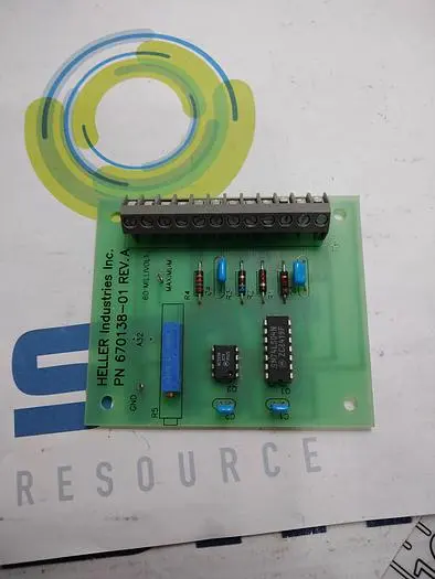 Used HELLER 670138-01 Circuit Boards Florida US | SMT Resource #484401