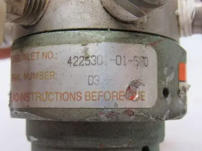 Concoa  4225301-01-580 Adjustable Pressure Regulator 0-1000PSI
