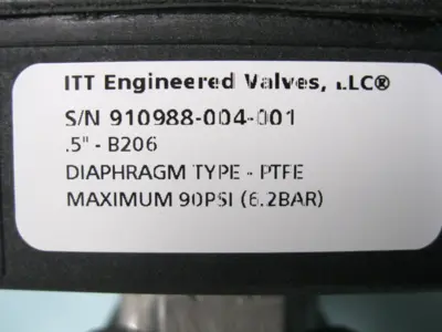 Used ITT A206 Valves/Fittings New Hampshire US | Bitter End Trading #1452864