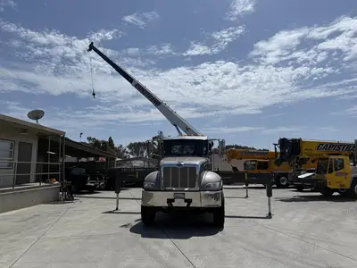 Used 2016 PETERBILT 348 Truck-Mounted Cranes California US | Ben Kaplan Equipment #1344145