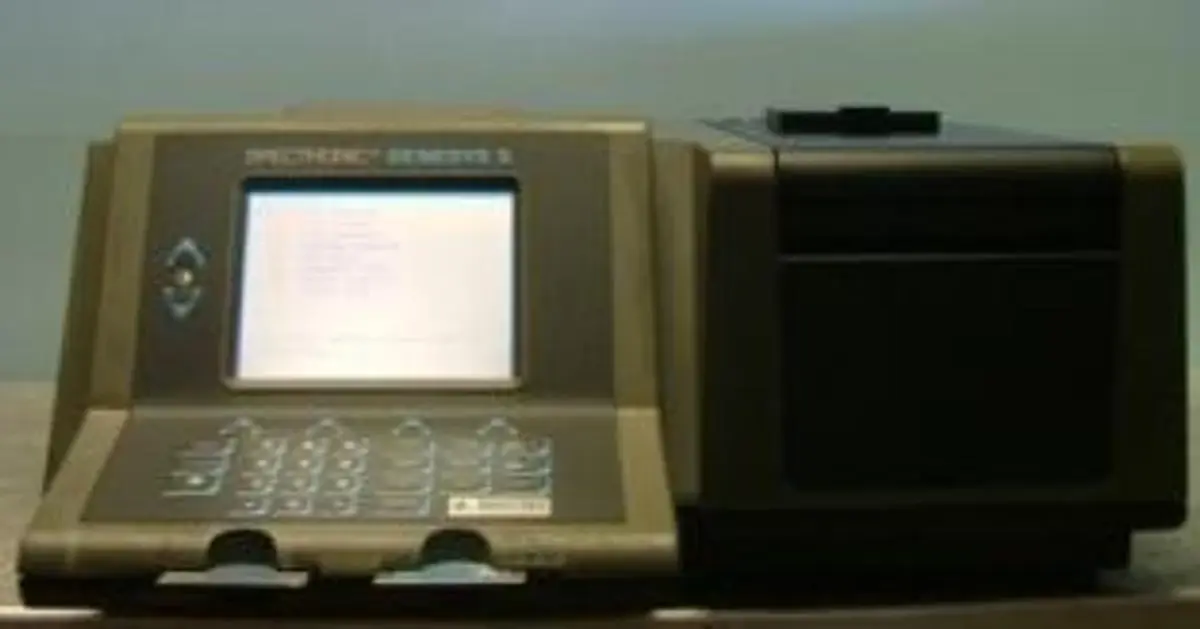 QTY. 1. SPECTRONIC GENESYS 5 UV-VISIBLE SPECTROMET...
