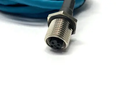 USED LUMBERG AUTOMATION ETHERNET CORDSET M12F TO RJ45M 900004096