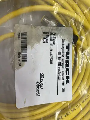 New | in-Stock Turck Eurofast RFID Extension Cable 50m Length U-16121 Misc Electrical & Power Parts Michigan US | Maverick Industrial Sales #1400696