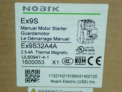 New | in-Stock NOARK EX9S32A4A Starters Ohio US | HGR 24 #1095177
