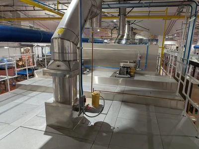 2024 Henry Group 5-zone indirect fired tunnel oven with loader and unloader