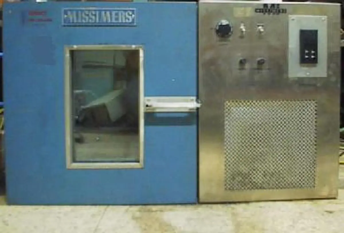 QTY. 1. MISSIMERS HIGH LOW TEMPERATURE TEST CHAMBE...
