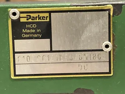 Used PARKER C10DCC101E50/0N1800 Parts (Hydraulics and Pneumatics) Ohio US | Surplus Asset Holdings #1247385