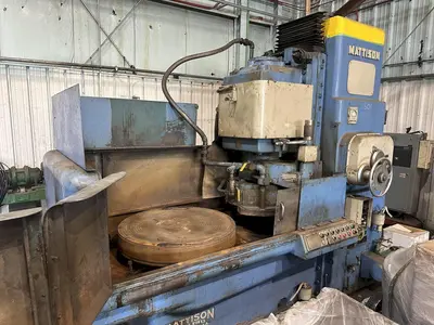 36" X 50 HP MATTISON ROTARY SURFACE GRINDER: STOCK #23504
