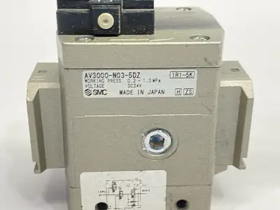 USED SMC SOFT START PNEUMATIC VALVE 3/8" PORTS