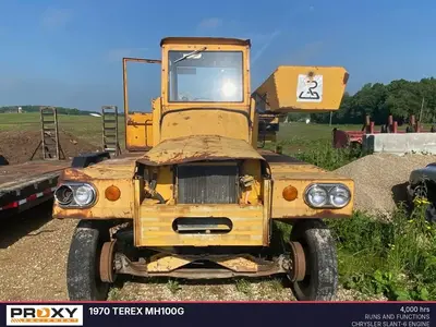 Used 1970 TEREX MH100G Concrete Equipment (Miscellaneous) Wisconsin US | Proxy Equipment #1384894
