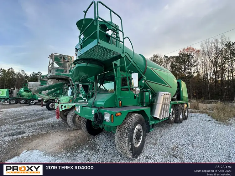 Used 2019 TEREX RD4000 Concrete Mixer Trucks Georgia US | Proxy Equipment #1381855