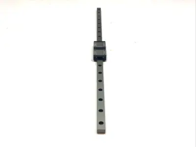 Used IKO Linear Bearing Guide Blocks (2x) w/ Guide Rail 475mm L x 12mm W Linear Guides Michigan US | Maverick Industrial Sales #1395433