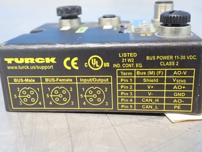New | in-Stock TURCK BLCDN2M12S2AOV PLC Input & Output Ohio US | HGR 24 #901198