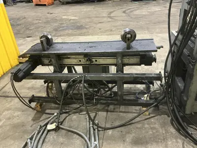 20 TON IOWA PRECISION MODEL #HP20T HUYDRAULIC CUTOFF PRESS with DIE ACCELERATOR AND BECK CONTROLS: YOBRO #25049
