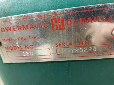 USED POWERMATIC 180