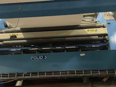 USED 1998 JAGENBERG 86.61” WIDE SYNCHRO SHEETER  400-2200 MODEL WITH DUAL SLITTER SECTION 1998 JAGENBERG 86.61” WIDE SYNCHRO SHEETER  400-2200 MODEL WITH DUAL SLITTER SECTION