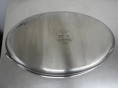 Used Golden Corral Used Tablecraft CW2044 5 1/2qt Stainless Steel Braising Pot Braising Pans Illinois US | Falcon Restaurant Supply #1376511