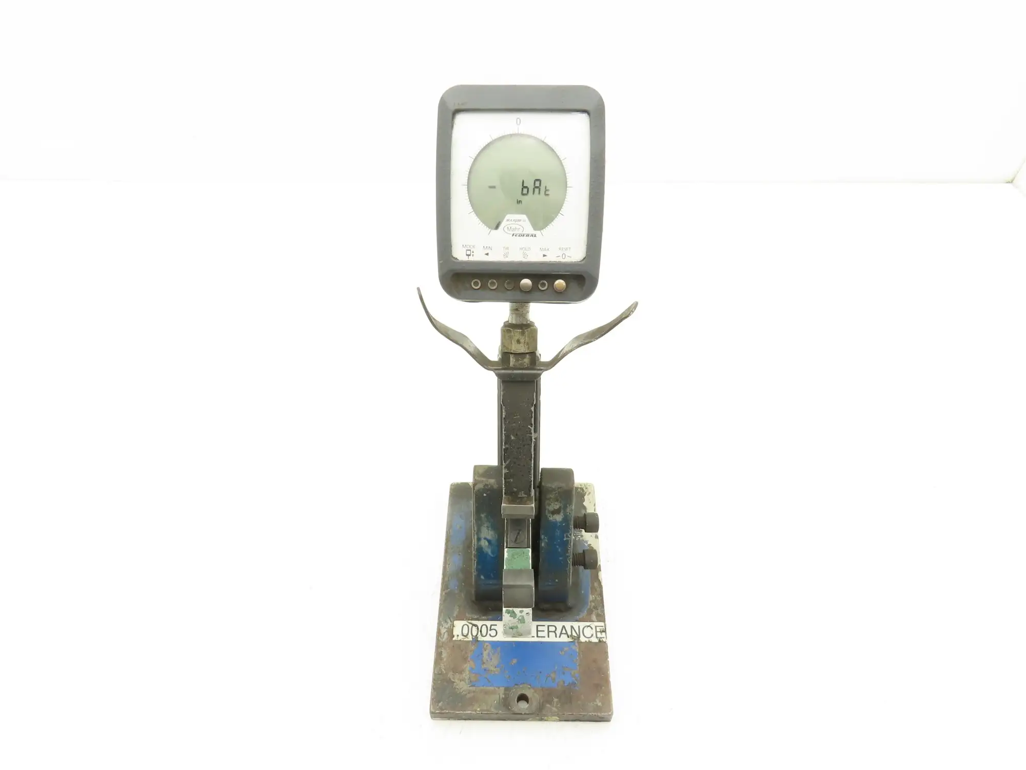 Mahr Federal 300P-2 Dial Snap Gage Stand 1-2" with Maxum III Digital Indicator