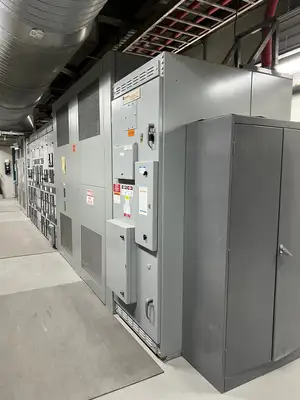 LV Double-Ended Unit Substation - 2 x 2000/3000kVA, 13.8kV Transformers w/ 600V MAGNUM DS Switchgear
