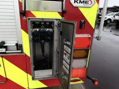 Used 2017 KME PREDATOR 109 AERIAL CAT Fire Trucks Minnesota US | Carco Truck & Equipment #1514041