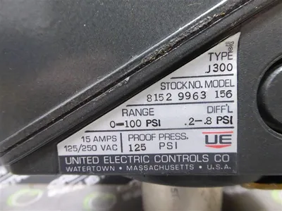 USED UNITED ELECTRIC 156