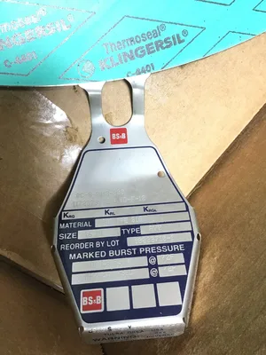 BS&B Safety System QC-0-0113-000 Rupture Disk 16″ Type AVV 1.0-2.0 PSIG
